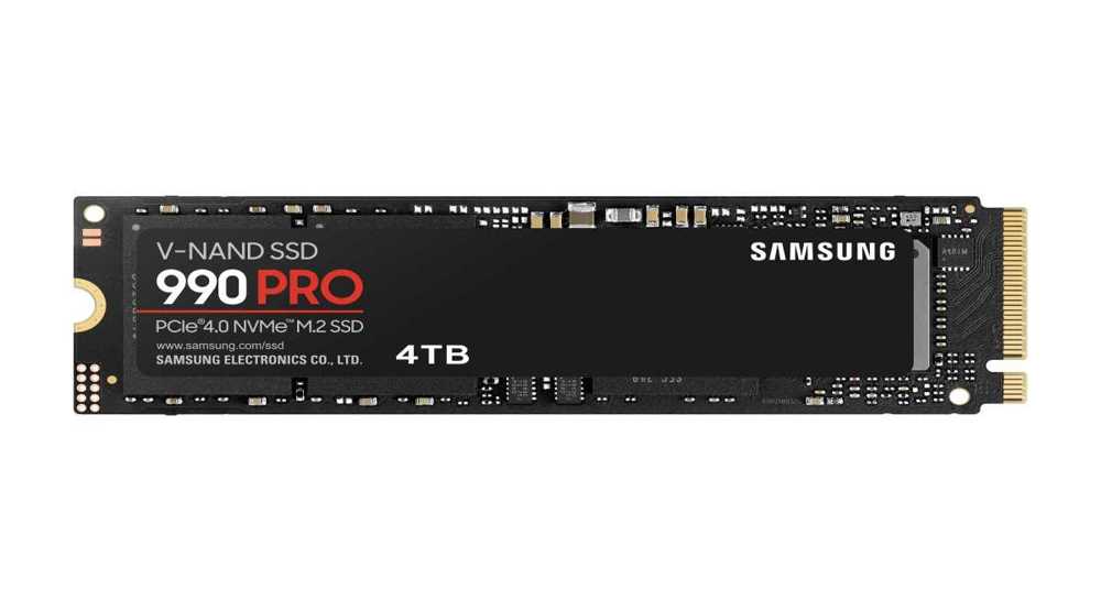 Ssd    4tb Samsung  M.2  Pci-E   Nvme Gen4 990 Pro Basic Retail