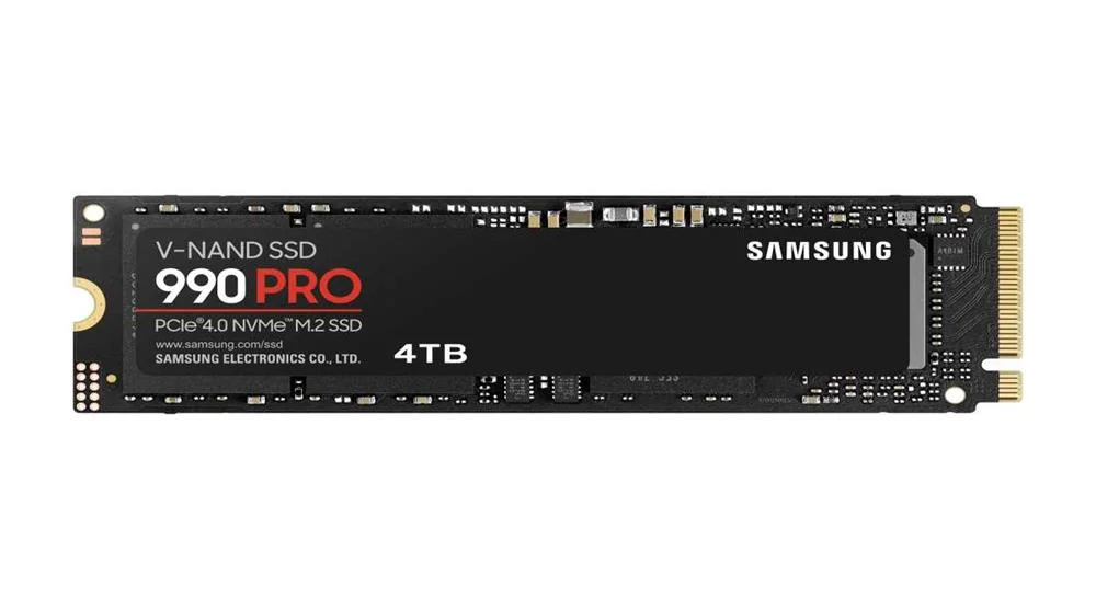 Disco SSD M.2 990 Pro 4 Tb Pci Express 4.0 V-Nand Mlc Nvme - Samsung
