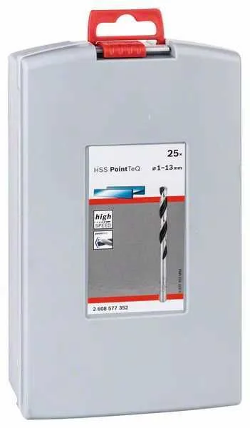 Bosch Pro Box 25 Pcs. Hss Pointteq, 1,013,0