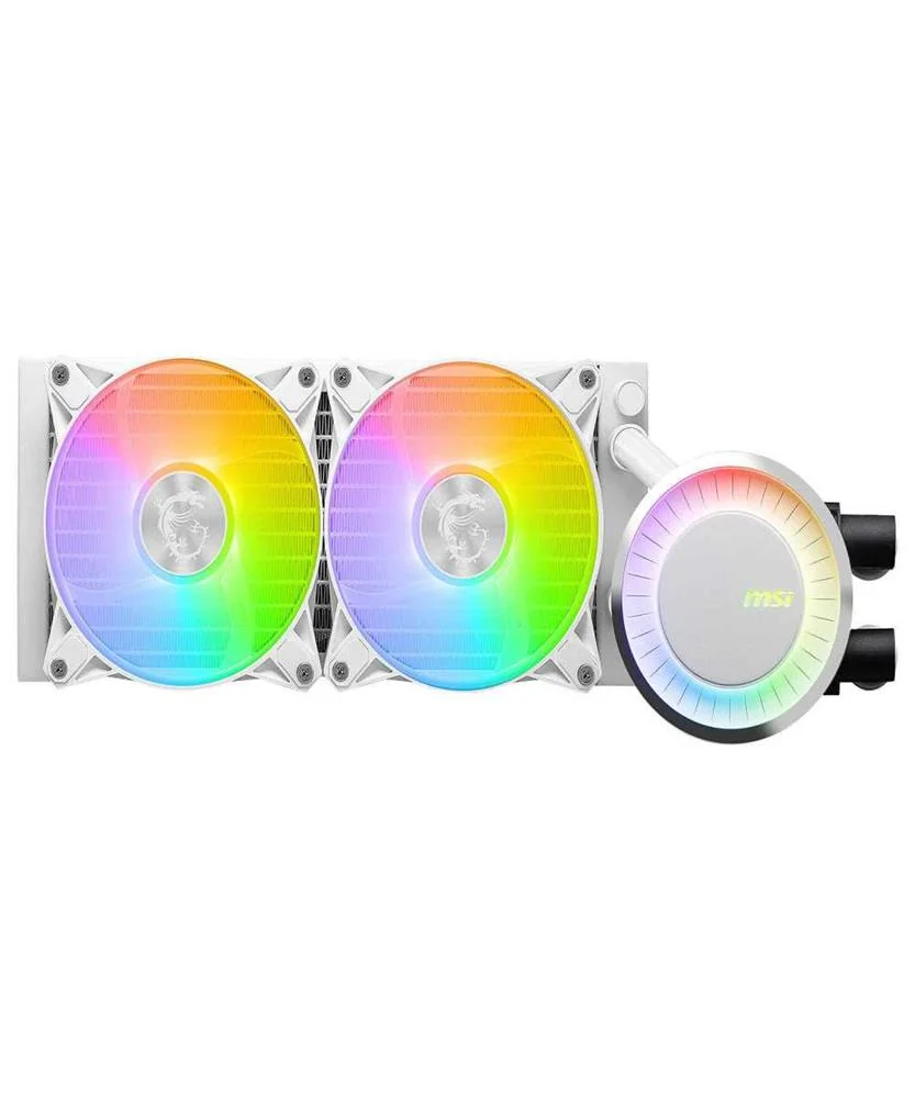 Disipador Ref Liquida Msi Mag Coreliquid E240 Whi.