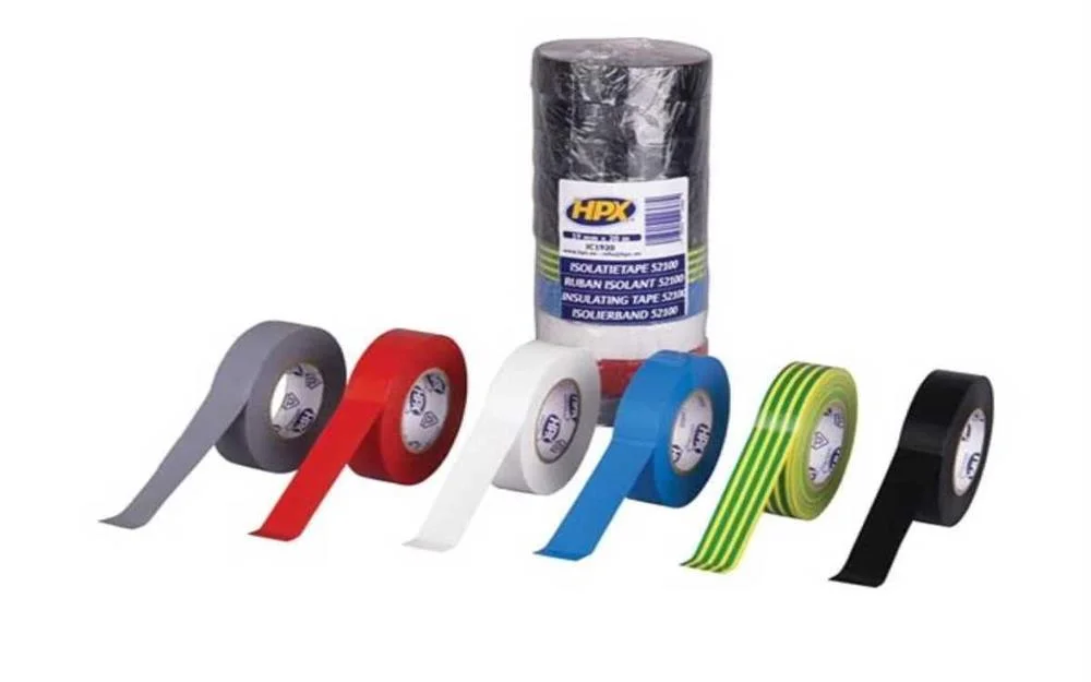 Pvc Insulating Tape Vde - Mixed 19mm X 20m - Set Of 10