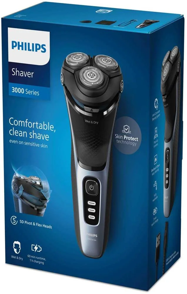 Aparador de Cabelo-M&aacute;quina de Barbear Philips S3243/12      * 