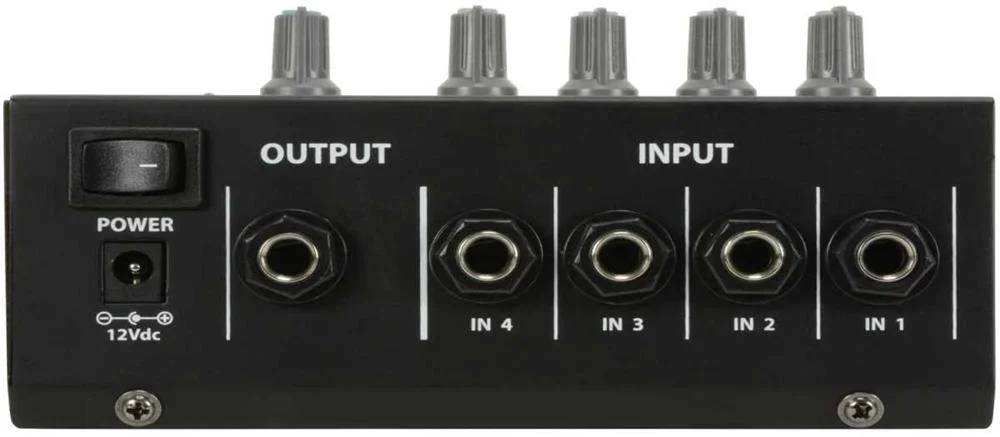 4 Channel Compact Microphone Mixer