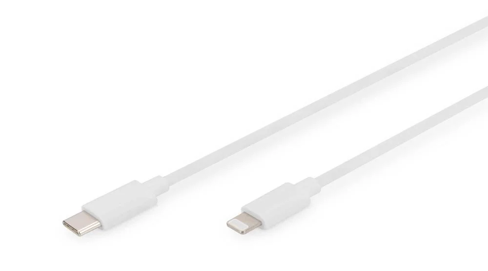 DIGITUS DB-600109-010-W CABO LIGHTNING 1 M BRANCO