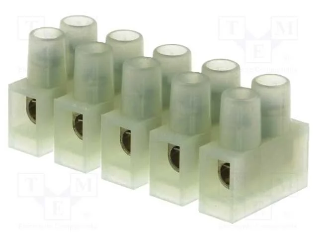 Bloco terminal, terminal parafusado, 2,5mm2, 250V.