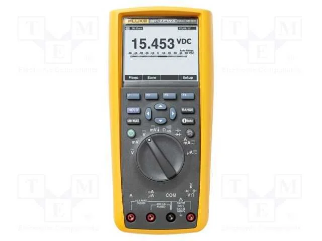 Multímetro digital, a cores,LCD TFT 2,2, (50000),.