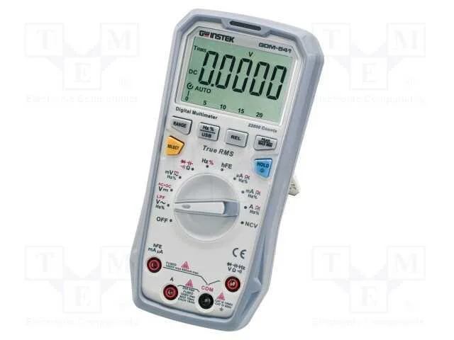 Multímetro digital, USB, LCD, (22000), Barógrafo:.
