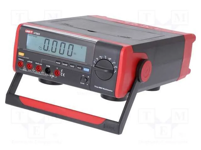 Multímetro de mesa, LCD, VDC: 600mV,6V,60V,600V,1.