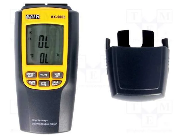 Medidor: temperatura, LCD, 4 dígitos, Análise: 1x.
