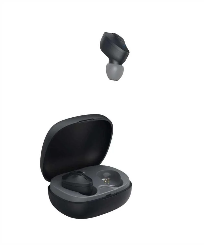 Auriculares Bluetooth Hama Freedom Buddy Preto Cinzento (1 Unidade) 