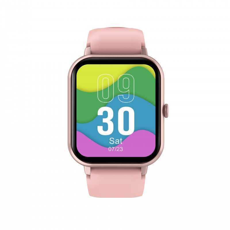 Smartwatch Dcu Curved Glass Pro Cor de Rosa 