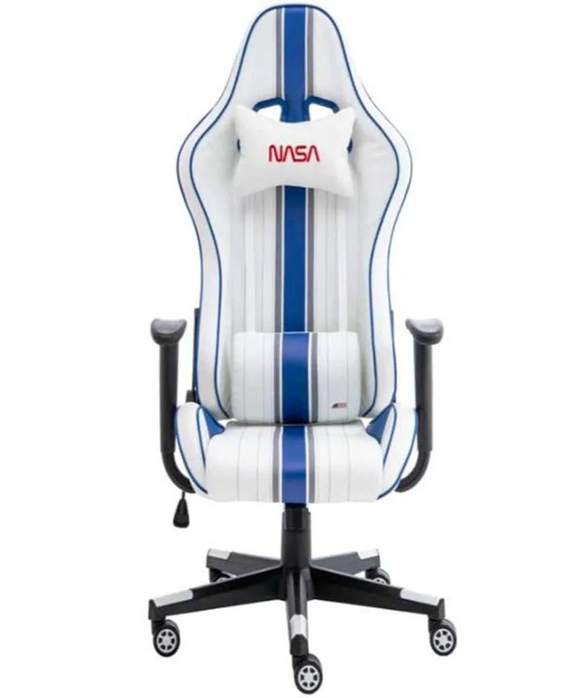 Cadeira de Gaming Atlantis Bis Azul/Branco - Nasa