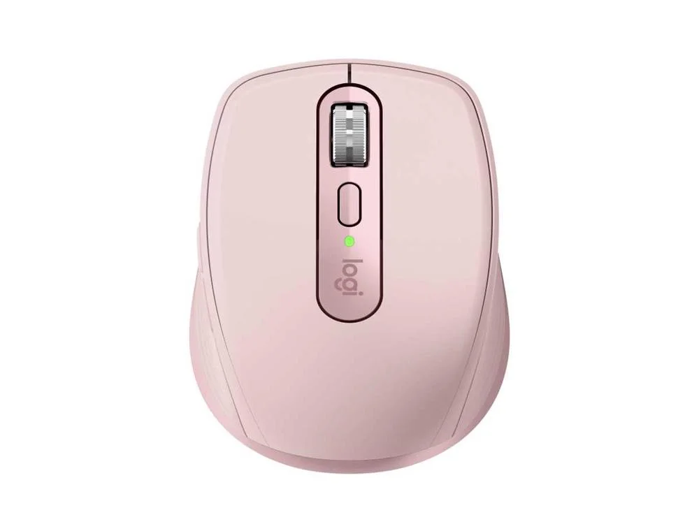 Rato Óptico Mx Anywhere 3s Wireless/Bluetooth 8000dpi Rosa - Logitech