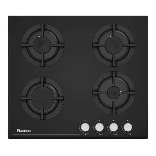Butane/Propane Gas Hob 60 Cm 4 Zones Mvg 4642 N (Black) - Meireles