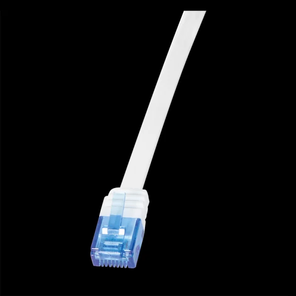 Logilink Cabo Patch Plano Rj45 U/Utp Cat6 10.00m Branco