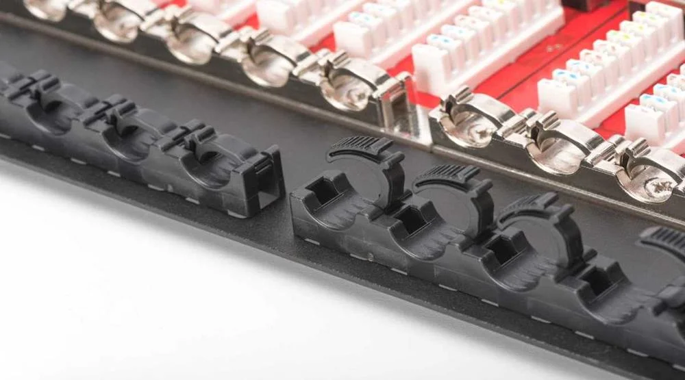 Digitus Patchpanel 0,5he 24-Port Cat6     Geschirmt Schwarz