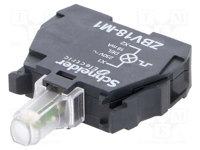 Componente de Iluminação, 22mm, Harmony Xb4, -25÷70c, Ilum: Led