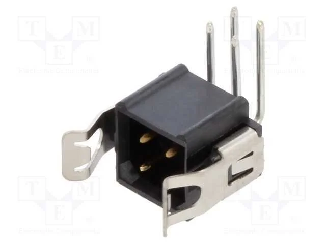 Tomada, Placa- Fio/Placa, Macho, Datamate L-Tek, 2mm, Pin: 4, Tht