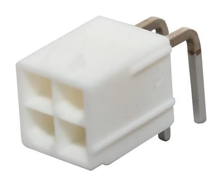 Tomada, fio-placa, macho, Mini-Fit Jr, 4,2mm, PIN.