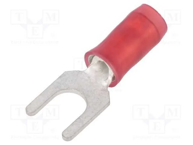 Terminal: terminal forquilha, M4, : 4,3mm, 0,26÷1.