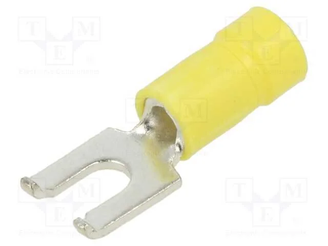 Terminal: terminal forquilha, : 4mm, 4÷6mm2, cerr.