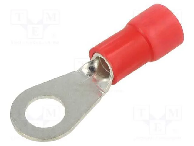Terminal: de olhal, : 8mm, cerrar, com cabo, isol.