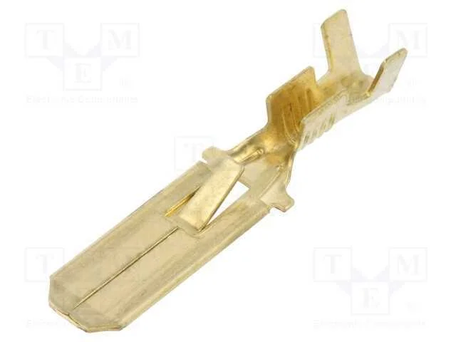 Conetor: plano, 6,3mm, 0,8mm, fêmea, 0,75÷2mm2, c.
