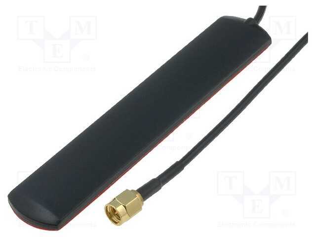 Antena, Interna, Gsm,Umts, Sma-A, Tomada, 3m, para Vidro