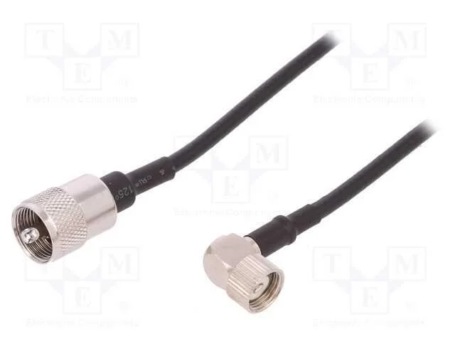 Cabo com Ficha, 3,6m, Lc27,Uhf