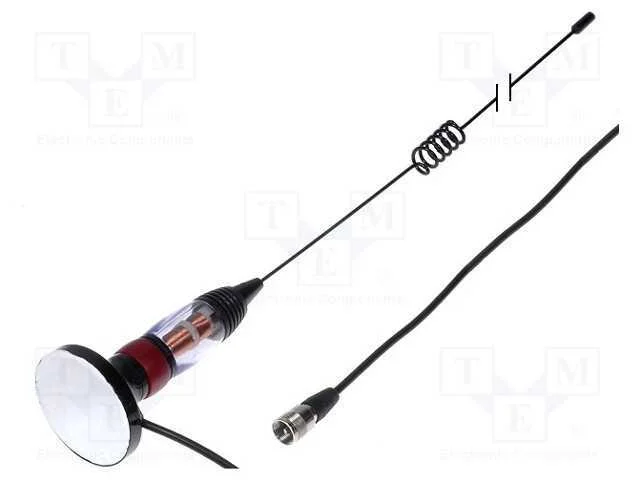 Antena, Cb, de Barra, Sunker Cb1, 0,77m, Íman, Compr: 3m, Uhf