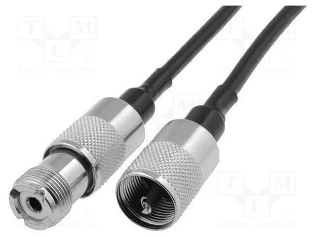 Cabo de Extensão, Uhf Tomada,Uhf Ficha, 3m