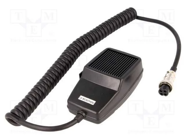 Microfone para CB, PIN: 4, XLR
