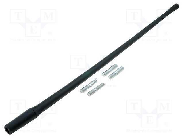 Mastro de Antena, 0,35m, M5,M6, Exterior, Am,Fm