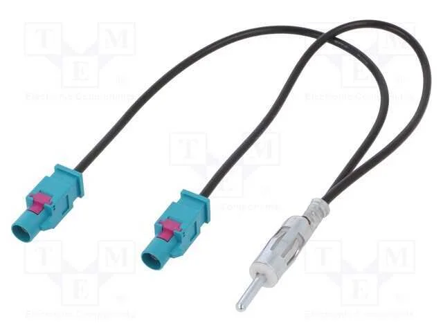 Adaptadores de antenas, DIN ficha,Fakra tomada x2