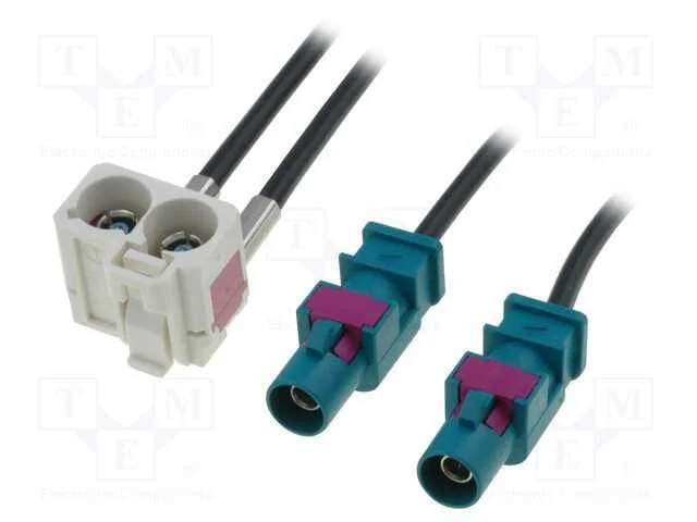 Adaptadores de antenas, Fakra tomada dupla,Fakra .