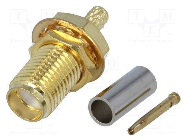 Ficha, para antenas, SMA-B, simples