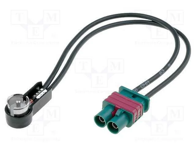 Adaptadores de antenas, Fakra ficha x2,ISO ficha .