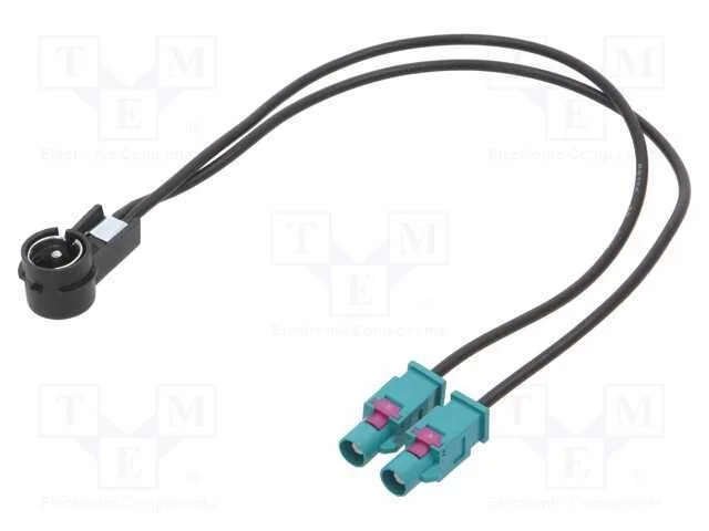 Adaptadores de antenas, Fakra ficha x2,ISO ficha .