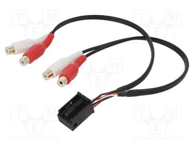 Adaptador Aux, RCA, Audi,Seat,VW,koda, Line out