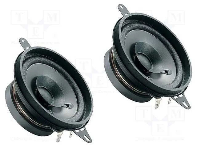 Colunas para Automóvel, 87mm, 40w, 100÷13000hz, 4o, 2unid.