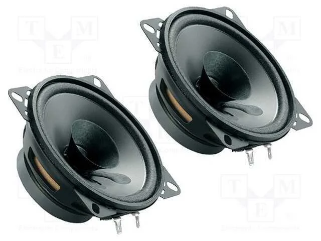 Colunas para Automóvel, 100mm, 40w, 90÷13000hz, 4o, 2unid.
