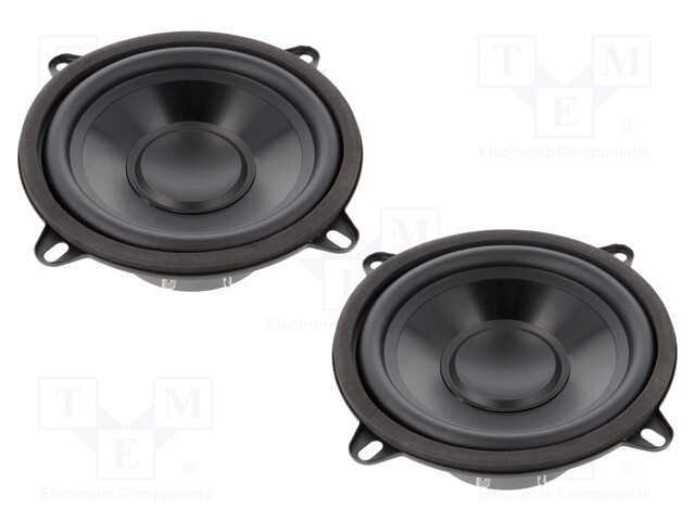 Colunas para automóvel, woofer, 130mm, 100W.