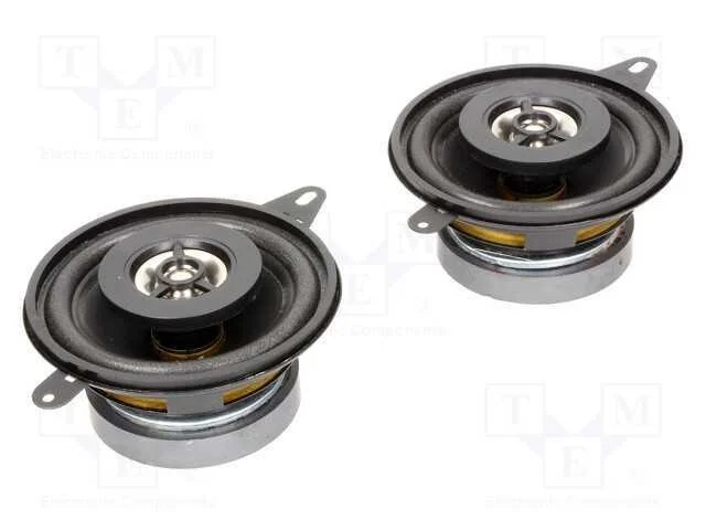 Colunas para Automóvel, Duas Vias, 87mm, 80w, 100÷20000hz