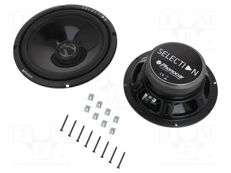 Colunas para Automóvel, Woofer, 200mm, 300w, 40÷3500hz, 4o