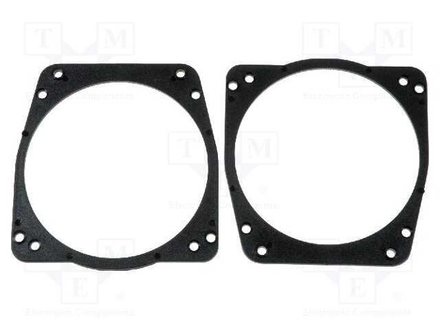 Moldura de Alto-Falante, 130mm, Ford, Ford Fiesta 1989->, 2unid.
