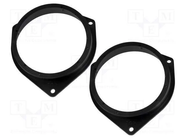 Moldura de Alto-Falante, 130mm, Citroën,Fiat,Peugeot, 2unid.