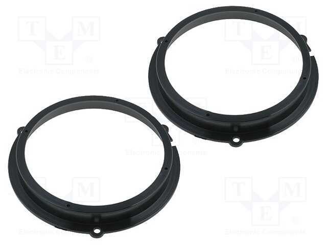 Moldura de Alto-Falante, 165mm, Ford, Ford Fiesta 2009->, 2unid.