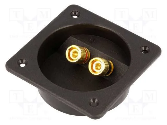 Terminal do alto-falante, Abe: &Oslash;70mm, no painel,r.