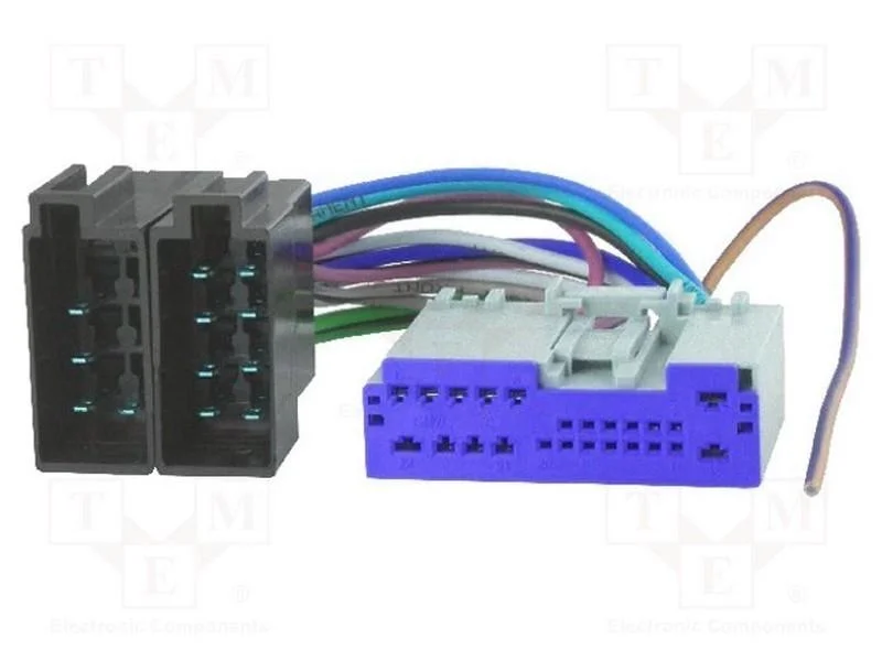 Conectores, rádio,ISO, Ford, PIN: 24