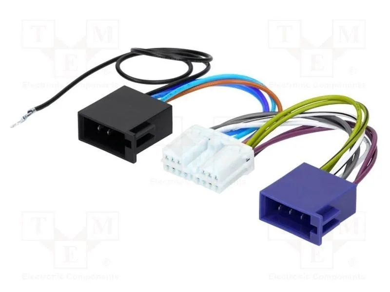Conectores, rádio,ISO, Mitsubishi, PIN: 14